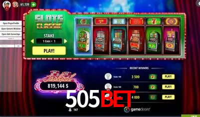 Descubra a Magia dos Jogos de Arcade no 505bet